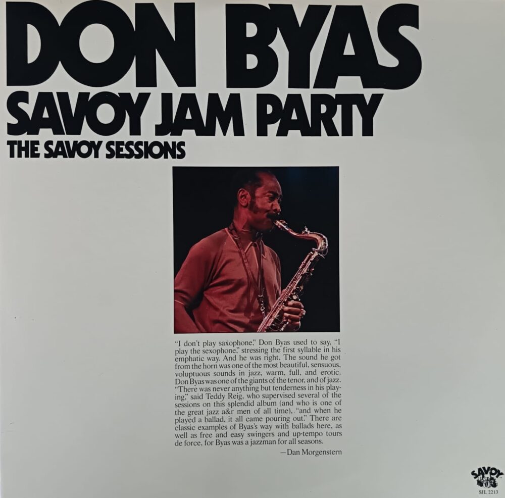 Don Byas – Savoy Jam Party