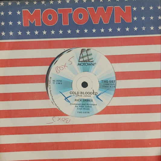 Rick James - Cold Blooded 7"
