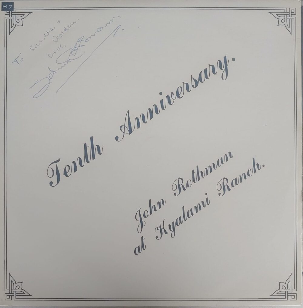 john Rothman – Tenth Anniversary - John Rothman At Kyalami Ranch