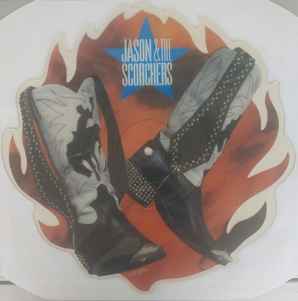 Jason & The Scorchers – Shop It Around (shaped picture disc) 7"