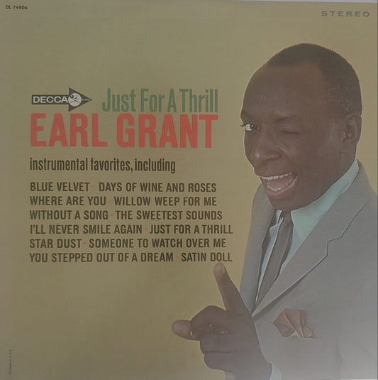 Earl Grant – Just For A Thrill