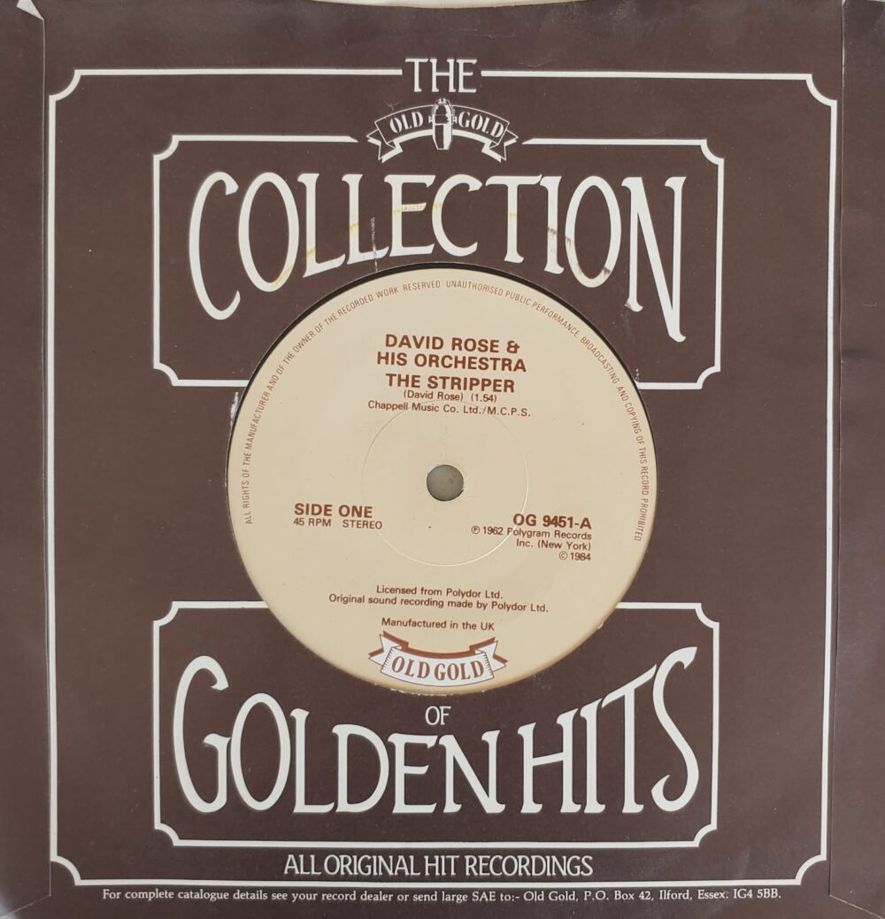David Rose & His Orchestra / Ella Fitzgerald – The Stripper / Ev'ry Time We Say Goodbye