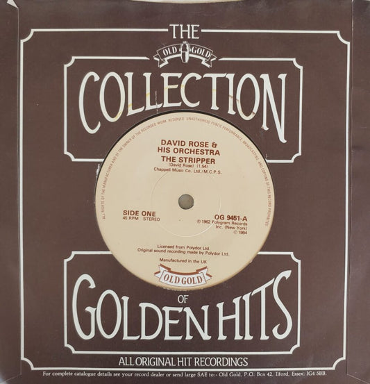 David Rose & His Orchestra / Ella Fitzgerald – The Stripper / Ev'ry Time We Say Goodbye