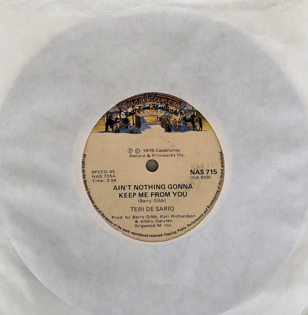 Teri De Sario – Ain't Nothing Gonna Keep Me From You 7"