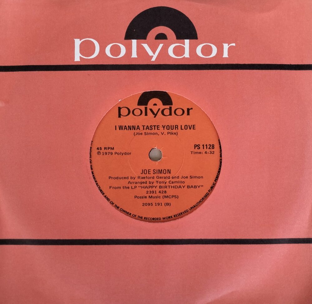 Joe Simon - You Gotta Treat Me Right 7"