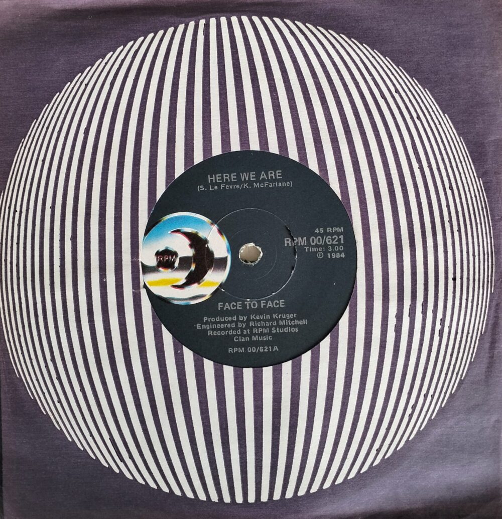 Face To Face - Here We Are 7”