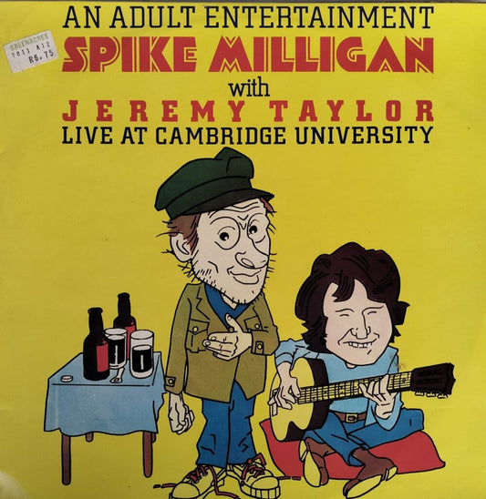 Spike Milligan With Jeremy Taylor – An Adult Entertainment Spike Milligan With Jeremy Taylor Live At Cambridge University