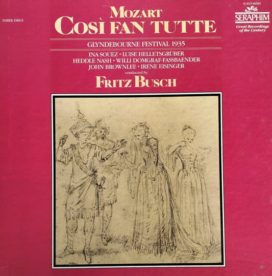 Wolfgang Amadeus Mozart – Cosi Fan Tutte (Boxset)