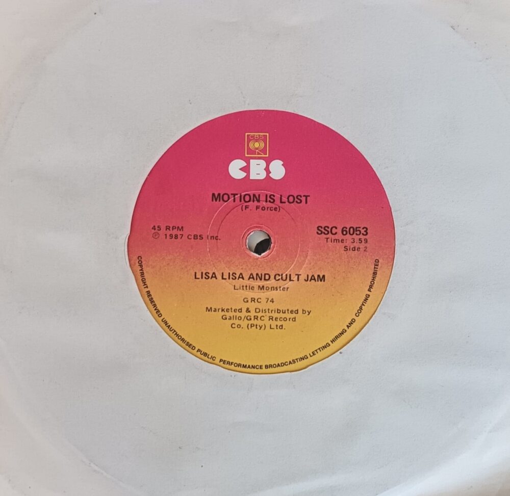 Lisa Lisa & Cult Jam – Lost In Emotion 7”