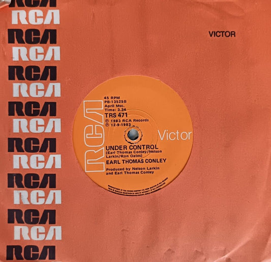 Earl Thomas Conley – Your Love's On The Line 7”