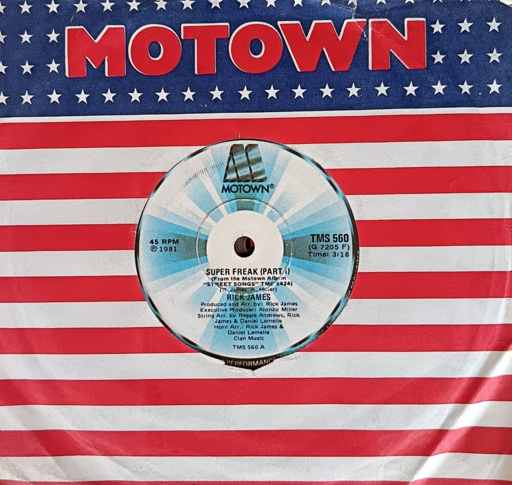 Rick James – Superfreak Part I & II 7”