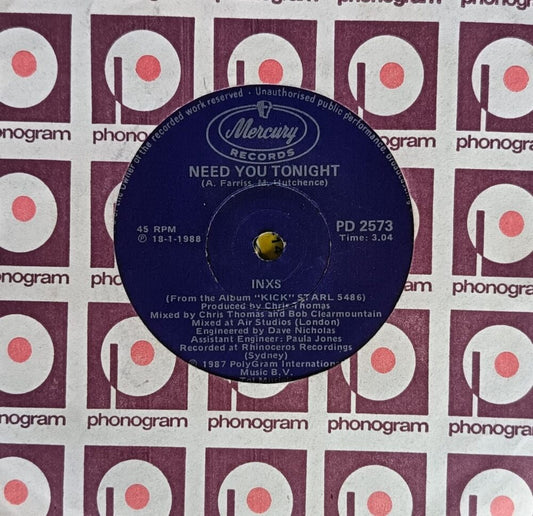 INXS – Need You Tonight 7”