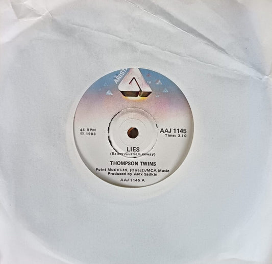 Thompson Twins – Lies 7"