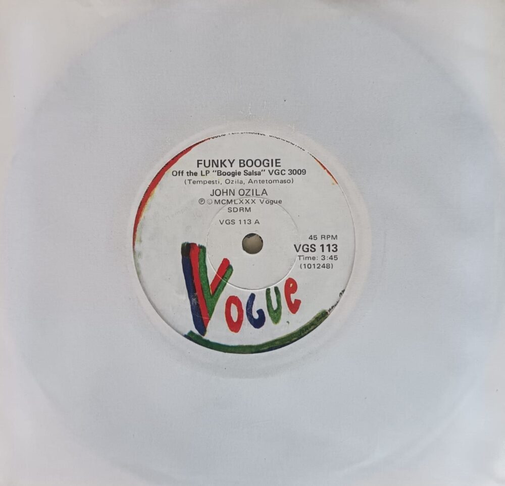 John Ozila – Funky Boogie / Vamos A Bailar 7"