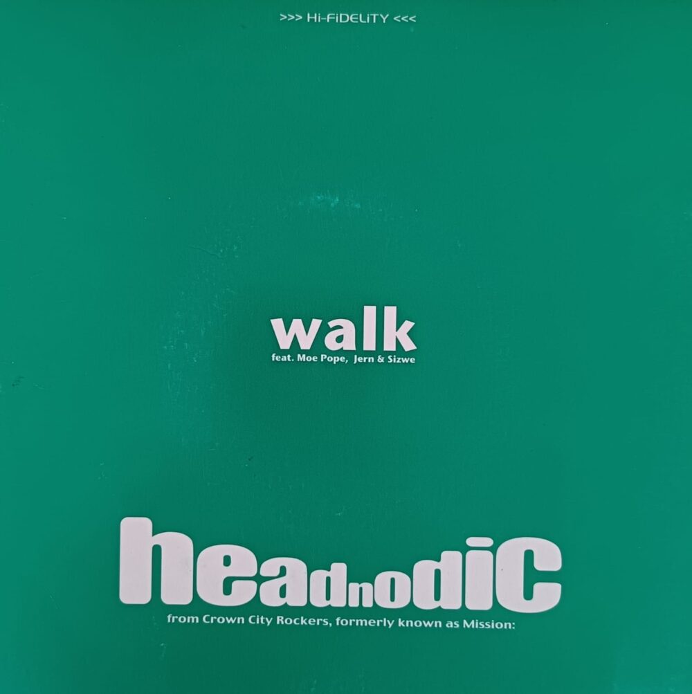Headnodic – Walk 7" (green)