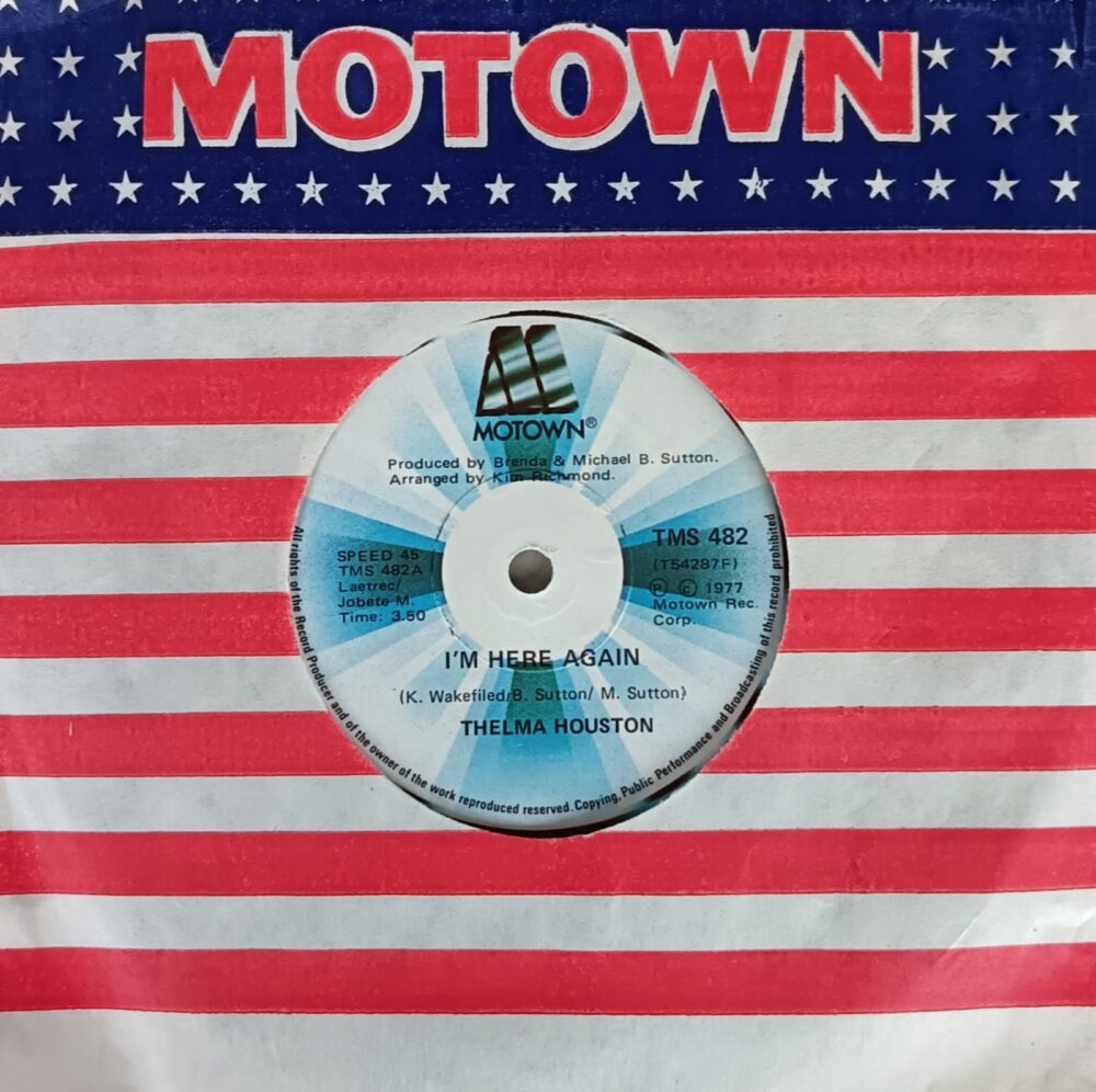 Thelma Houston – I'm Here Again 7"