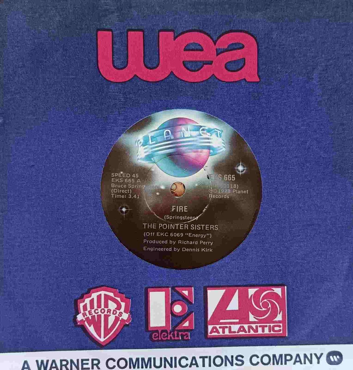 Pointer Sisters – Fire 7"