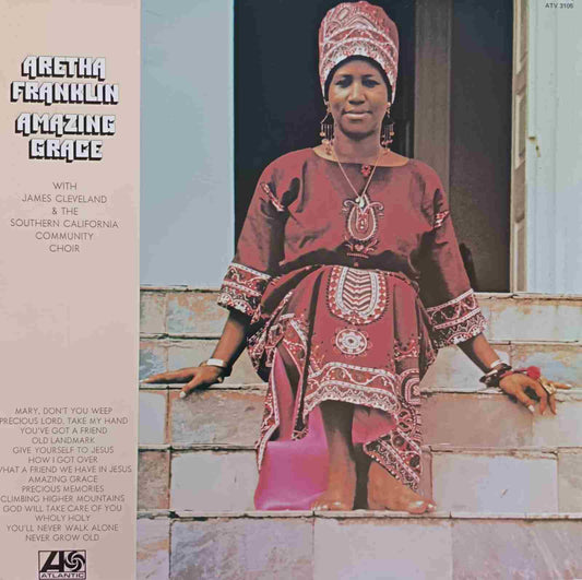 Aretha Franklin With James Cleveland & The Southern California Community Choir ‎– Amazing Grace