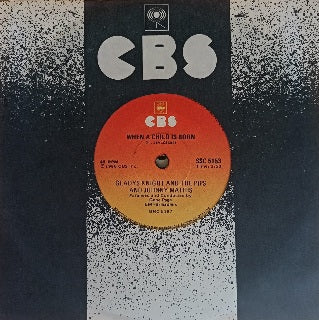 Gladys Knight & The Pips And Johnny Mathis – When A Child Is Born (7”)