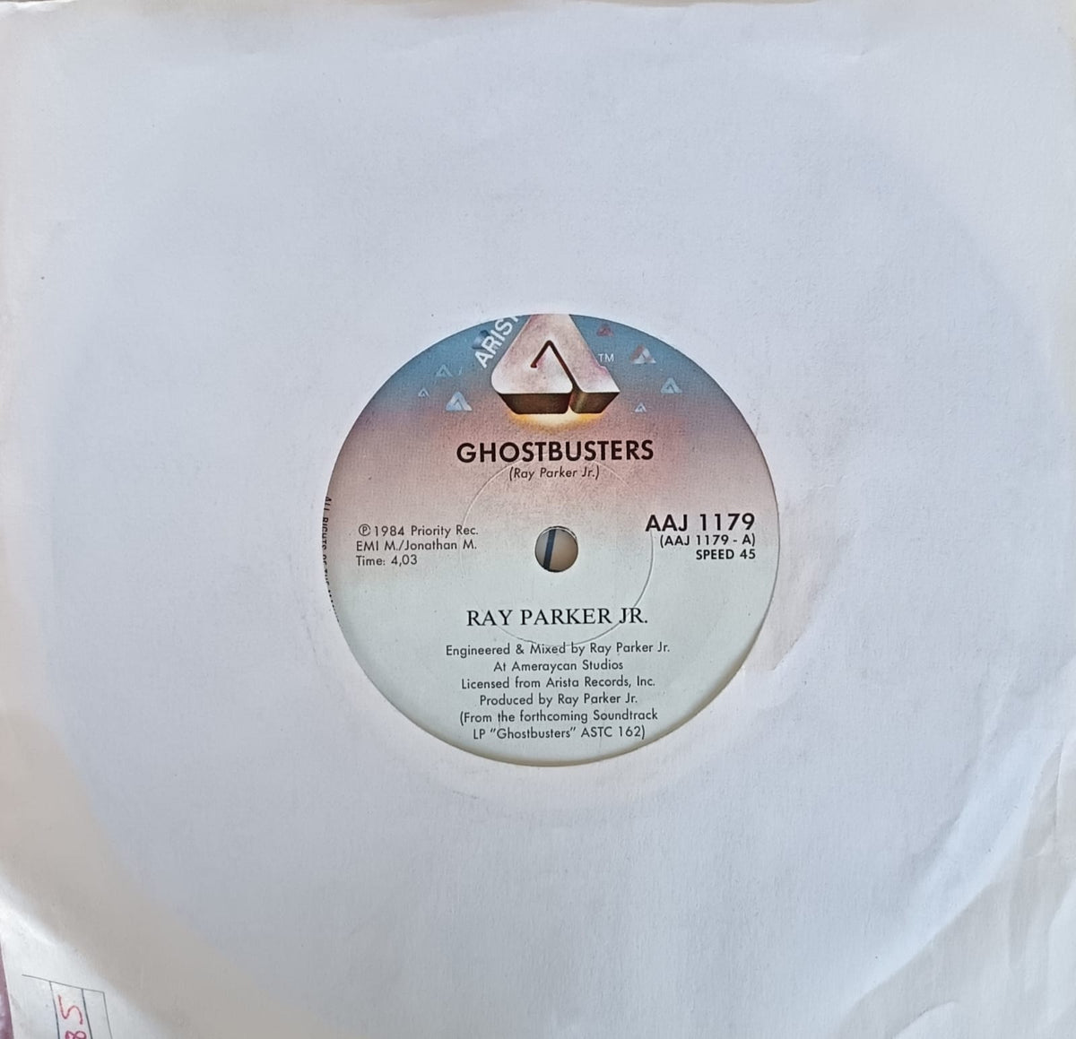 Ray Parker Jr. – Ghostbusters 7"