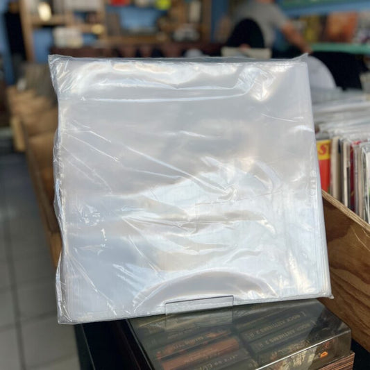 12” Plastic Outer Sleeves (100s)