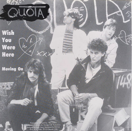 Quota - Wish You Were Here 7”